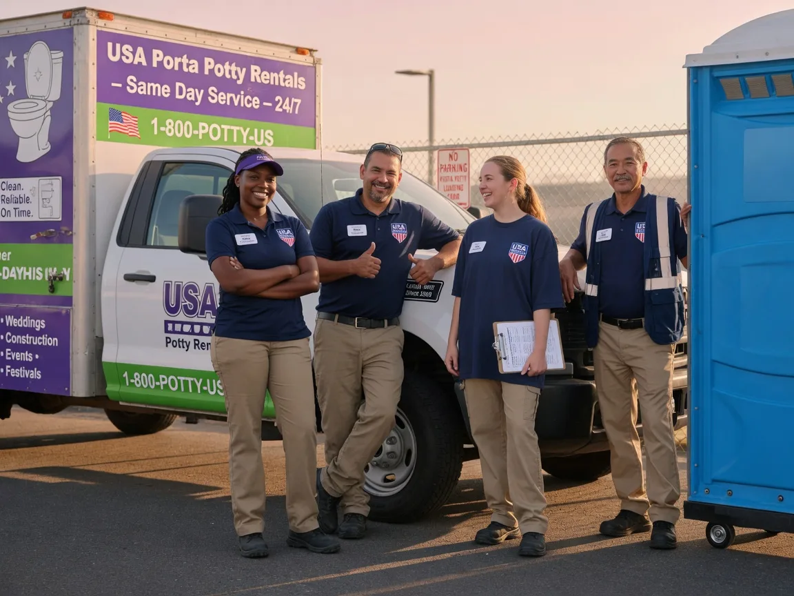 Porta Potty Rental company in Hanston, KS