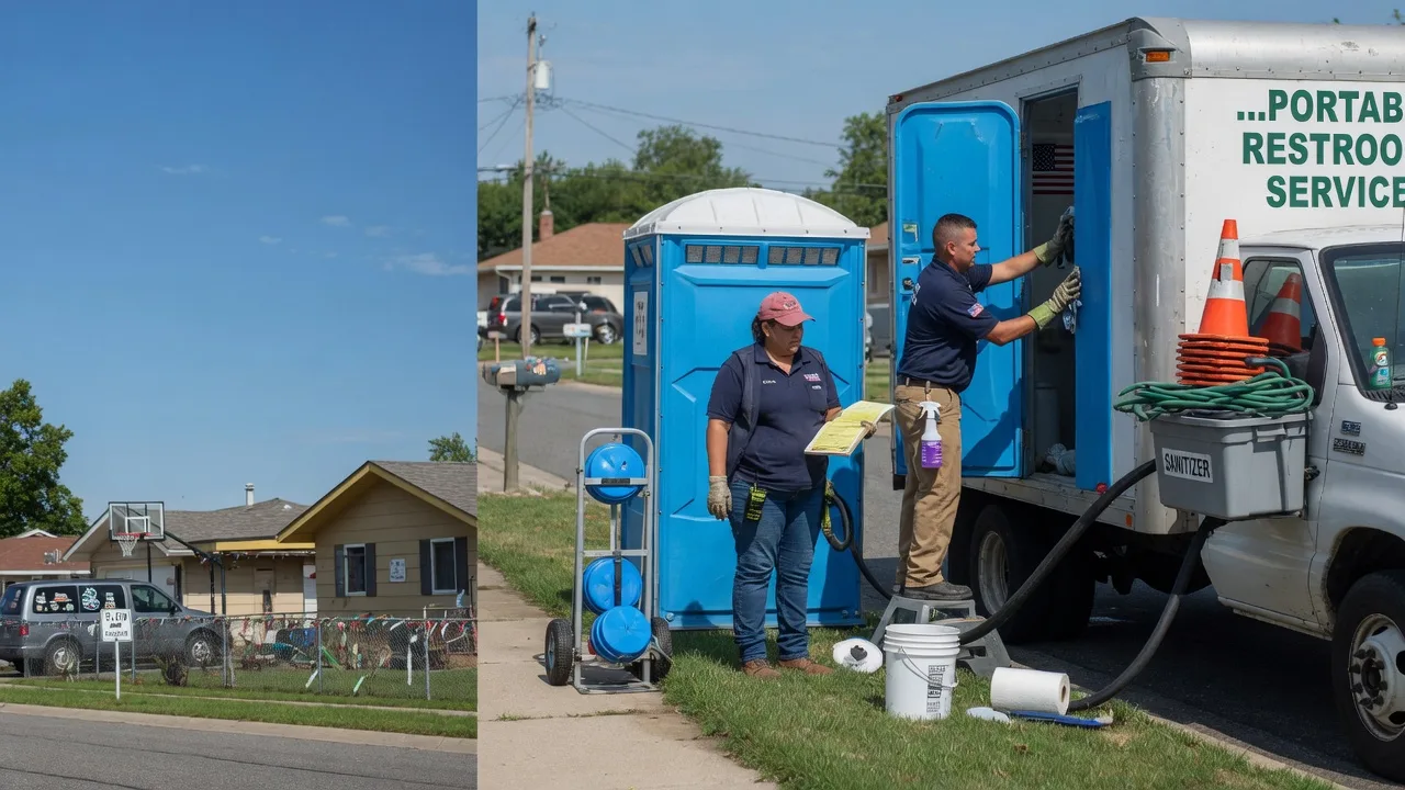 Portable Toilet Rental in Hanston, KS near me
